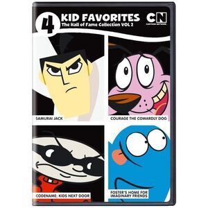 4 Kid Favorites Cartoon Network Hall of Fame #2  DVD
